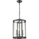 Aydenn 3 Light 11.75 inch Matte Black Indoor Pendant Ceiling Light